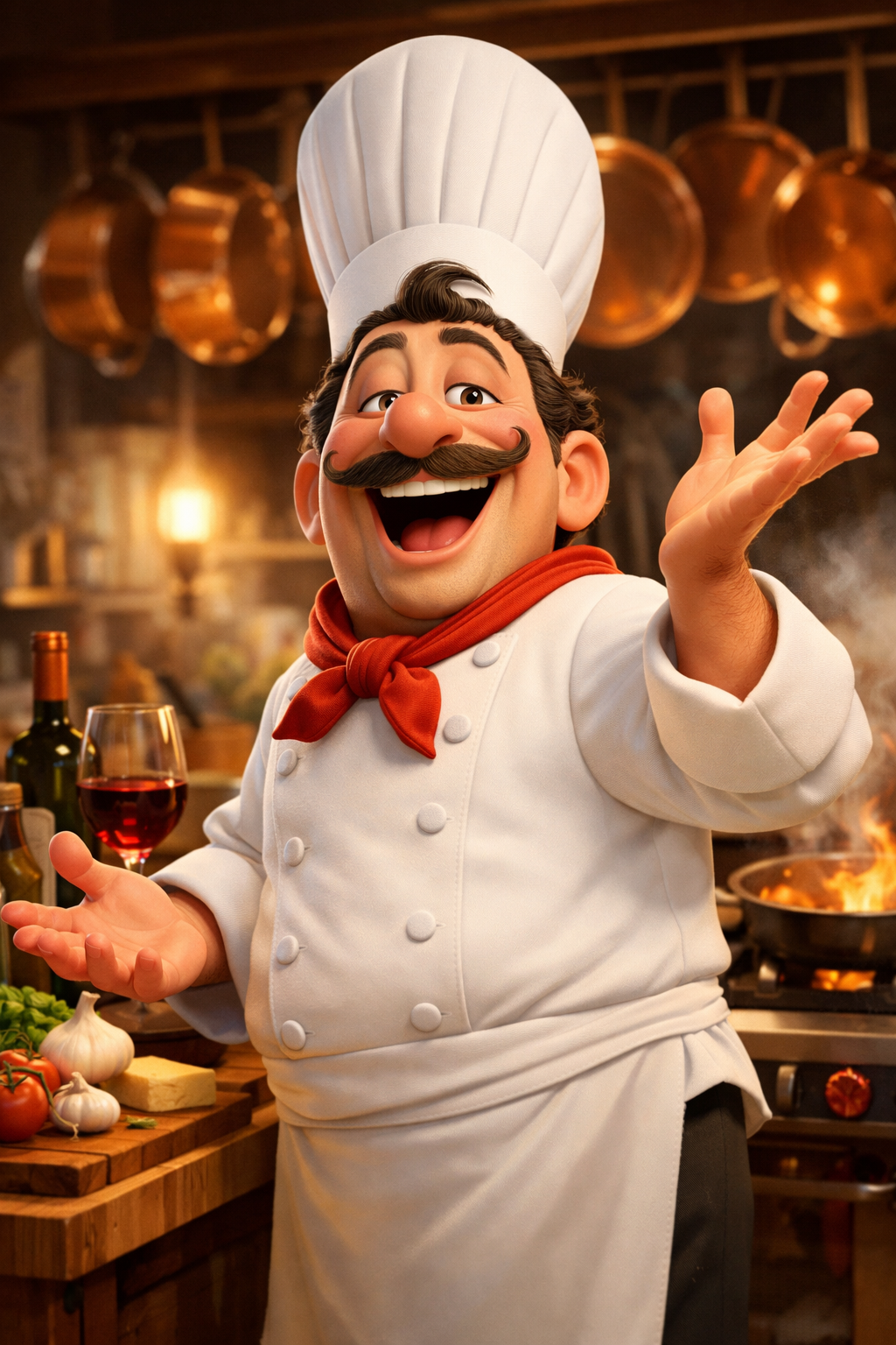 Gusto, the What's Cooking AI chef
